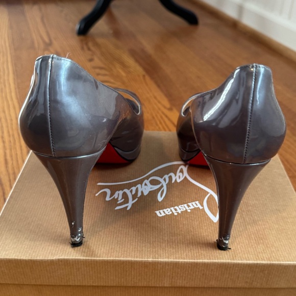 Christian Louboutin double platform patent pump - Picture 3 of 10